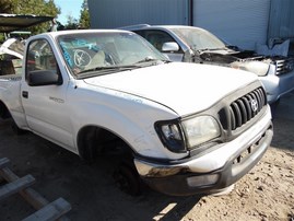 2001 Toyota Tacoma White Standard CAb 2.4L AT 2WD #Z23355